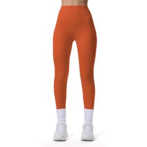 imageAoxjox High Waisted Workout Breeze Leggings for Women Tummy Control Buttery Soft Yoga Pants 24quot26quot28quotEarthy Brown