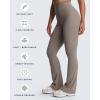 imageAoxjox Workout Breeze Flares Leggings for Women High Waisted Tummy Control Buttery Soft Wide Leg Yoga PantsDriftwood
