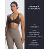 imageAoxjox Workout Breeze Flares Leggings for Women High Waisted Tummy Control Buttery Soft Wide Leg Yoga PantsDriftwood