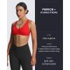 imageAoxjox Workout Vanity Flare Leggings for Women High Waisted Athletic Running V Waist Hidden Scrunch Wide Leg Yoga Pants 32quotBlack