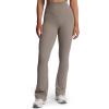 imageAoxjox Workout Breeze Flares Leggings for Women High Waisted Tummy Control Buttery Soft Wide Leg Yoga PantsDriftwood