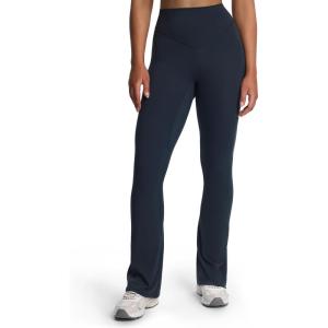 imageAoxjox Workout Breeze Flares Leggings for Women High Waisted Tummy Control Buttery Soft Wide Leg Yoga PantsBlueberry