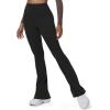 imageAoxjox Flare Leggings for Women Hidden Scrunch Butt Lifting High Waisted Wide Leg Yoga PantsBlack