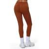 imageWomens Impact Seamless Workout Leggings Hidden Scrunch Butt Lifting Low Waist Yoga Pants 26quotCaramel Brown