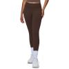 imageWomens Impact Seamless Workout Leggings Hidden Scrunch Butt Lifting Low Waist Yoga Pants 26quotDark Coffee