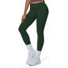 imageWomens Impact Seamless Workout Leggings Hidden Scrunch Butt Lifting Low Waist Yoga Pants 26quotDark Green