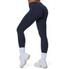 imageWomens Impact Seamless Workout Leggings Hidden Scrunch Butt Lifting Low Waist Yoga Pants 26quotDark Navy