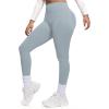 imageWomens Impact Seamless Workout Leggings Hidden Scrunch Butt Lifting Low Waist Yoga Pants 26quotQuiet Grey