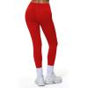 imageWomens Impact Seamless Workout Leggings Hidden Scrunch Butt Lifting Low Waist Yoga Pants 26quotRacing Red