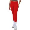 imageWomens Impact Seamless Workout Leggings Hidden Scrunch Butt Lifting Low Waist Yoga Pants 26quotRacing Red