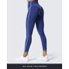 imageAoxjox Workout Leggings for Women High Waisted Exercise Athletic Gym Fitness Yoga Lexi Lined Pants 26quotBellwether BlueAiry Blue