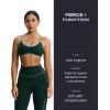 imageAoxjox Workout Leggings for Women High Waisted Exercise Athletic Gym Fitness Yoga Lexi Lined Pants 26quotForest GreenSage Green