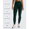imageAoxjox Workout Leggings for Women High Waisted Exercise Athletic Gym Fitness Yoga Lexi Lined Pants 26quotForest GreenSage Green
