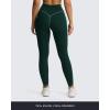 imageAoxjox Workout Leggings for Women High Waisted Exercise Athletic Gym Fitness Yoga Lexi Lined Pants 26quotForest GreenSage Green