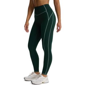 imageAoxjox Workout Leggings for Women High Waisted Exercise Athletic Gym Fitness Yoga Lexi Lined Pants 26quotForest GreenSage Green