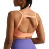 imageAoxjox Womens Workout High Impact Sports Bras Fitness Square Neck Balcony Open Back Bra Yoga Crop TankPapaya