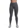 imageAoxjox Seamless Scrunch Legging for Women Asset Tummy Control Workout Gym Fitness Sport Active Yoga PantsCharcoal Grey Marl With Logo