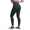 imageAoxjox Seamless Scrunch Legging for Women Asset Tummy Control Workout Gym Fitness Sport Active Yoga PantsPonderosa Green Marl With Logo