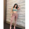 imageAoxjox Workout Seamless Leggings for Women Smile Contour High Waisted Athletic Yoga Pants Tights 26quotA Beaver Marl