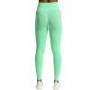imageAoxjox Workout Seamless Leggings for Women Smile Contour High Waisted Athletic Yoga Pants Tights 26quotA Cabbage Green Marl Not Squat Proof