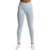 imageAoxjox Workout Seamless Leggings for Women Smile Contour High Waisted Athletic Yoga Pants Tights 26quotA Kentucky Blue Marl