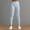 imageAoxjox Workout Seamless Leggings for Women Smile Contour High Waisted Athletic Yoga Pants Tights 26quotA Kentucky Blue Marl