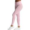 imageAoxjox Workout Seamless Leggings for Women Smile Contour High Waisted Athletic Yoga Pants Tights 26quotA Lilac Pink Marl Not Squat Proof