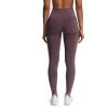 imageAoxjox Workout Seamless Leggings for Women Smile Contour High Waisted Athletic Yoga Pants Tights 26quotA Puce Marl