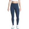 imageAoxjox Workout Seamless Leggings for Women Smile Contour High Waisted Athletic Yoga Pants Tights 26quotB Navy Marl