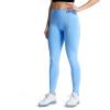 imageAoxjox Workout Seamless Leggings for Women Smile Contour High Waisted Athletic Yoga Pants Tights 26quotB Sky Blue Marl