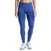 imageAoxjox Workout Seamless Leggings for Women Smile Contour High Waisted Athletic Yoga Pants Tights 26quotElectric Blue Marl
