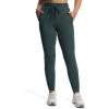 imageAoxjox Sweatpants for Women Lounge Joggers with Pockets High Waisted Drawstring Running Sweatpant Lounge Pants 275quotDarkest Spruce Heather