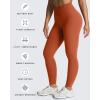 imageAoxjox High Waisted Workout Leggings for Women Scrunch Tummy Control Luna Buttery Soft Yoga Pants 26quotEarthy Brown