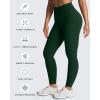 imageAoxjox High Waisted Workout Leggings for Women Scrunch Tummy Control Luna Buttery Soft Yoga Pants 26quotForest Green