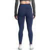 imageAoxjox Womens High Waist Workout Gym Vital Seamless Leggings Yoga PantsA Navy Marl