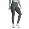 imageAoxjox Womens High Waist Workout Gym Vital Seamless Leggings Yoga PantsArmy Green Marl