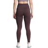 imageAoxjox Womens High Waist Workout Gym Vital Seamless Leggings Yoga PantsCherry Brown Marl