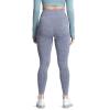 imageAoxjox Womens High Waist Workout Gym Vital Seamless Leggings Yoga PantsDark Blue Marl