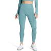 imageAoxjox Womens High Waist Workout Gym Vital Seamless Leggings Yoga PantsDark Green Marl