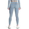 imageAoxjox Womens High Waist Workout Gym Vital Seamless Leggings Yoga PantsMarine Blue Marl