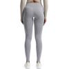 imageAoxjox Womens High Waist Workout Gym Vital Seamless Leggings Yoga PantsSmokey Grey Marl