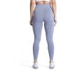 imageAoxjox Womens High Waist Workout Gym Vital Seamless Leggings Yoga PantsSteel Blue Marl
