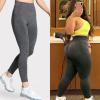 imageAoxjox Womens High Waist Workout Gym Vital Seamless Leggings Yoga PantsVital 20 Charcoal Grey Marl