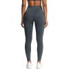 imageAoxjox Womens High Waist Workout Gym Vital Seamless Leggings Yoga PantsVital 30 Deep Teal Marl
