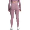 imageAoxjox Womens High Waist Workout Gym Vital Seamless Leggings Yoga PantsWine Red Marl