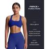 imageAoxjox Womens Workout Sports Bras Fitness Define Sculpt Racerback Bra Yoga Crop TankBellwether Blue