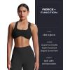 imageAoxjox Womens Workout Sports Bras Fitness Define Sculpt Racerback Bra Yoga Crop TankBlack 3 Pieces Pack