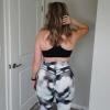 imageAoxjox Womens Workout Sports Bras Fitness Define Sculpt Racerback Bra Yoga Crop TankBlack