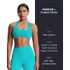 imageAoxjox Womens Workout Sports Bras Fitness Define Sculpt Racerback Bra Yoga Crop TankCascade Blue