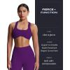 imageAoxjox Womens Workout Sports Bras Fitness Define Sculpt Racerback Bra Yoga Crop TankDark Purple
